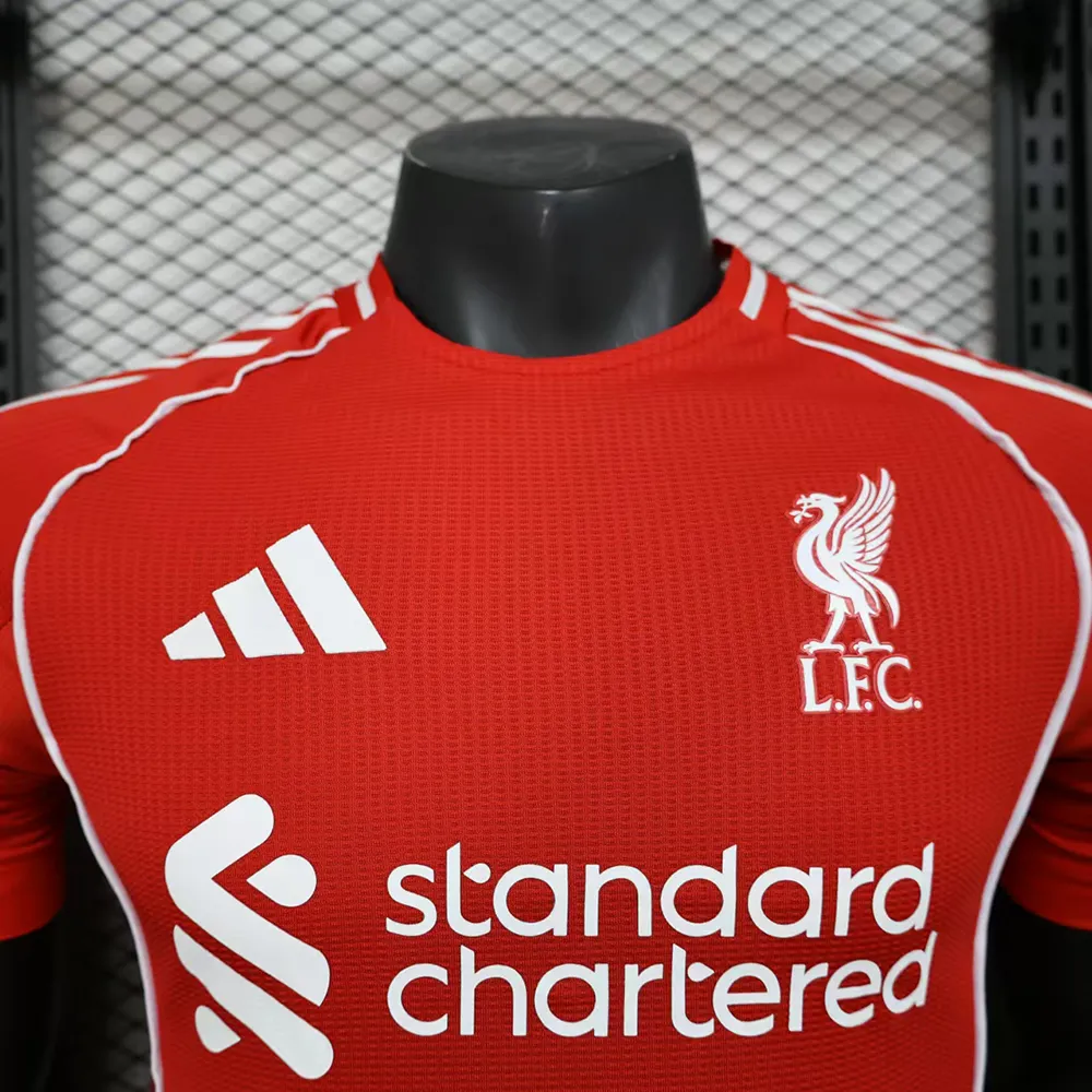 Maillot Match Liverpool 2025-2026 (1) Maillot Joueur Liverpool Domicile 2025/2026 – Image 5