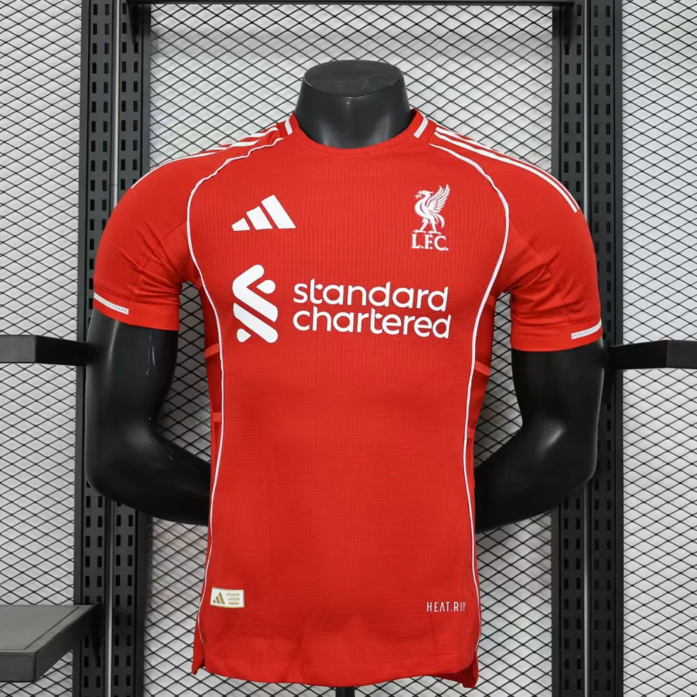 Maillot Match Liverpool 2025-2026 (3) Maillot Joueur Liverpool Domicile 2025/2026