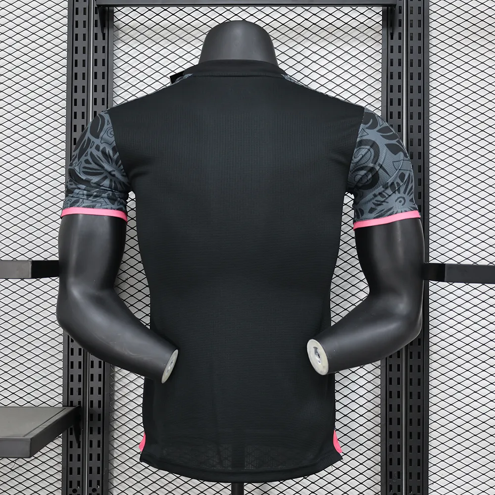 Maillot Match Palestine Concept Fleur Noir 2025-2026 (3) Maillot Joueur Palestine Concept Fleur Noir 2025/2026 – Image 2