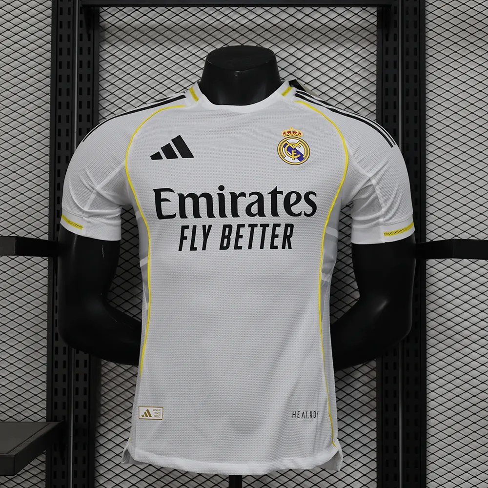 Maillot Match Real Madrid Domicile 2025-2026 (4) Maillot Joueur Real Madrid Domicile 2025/2026