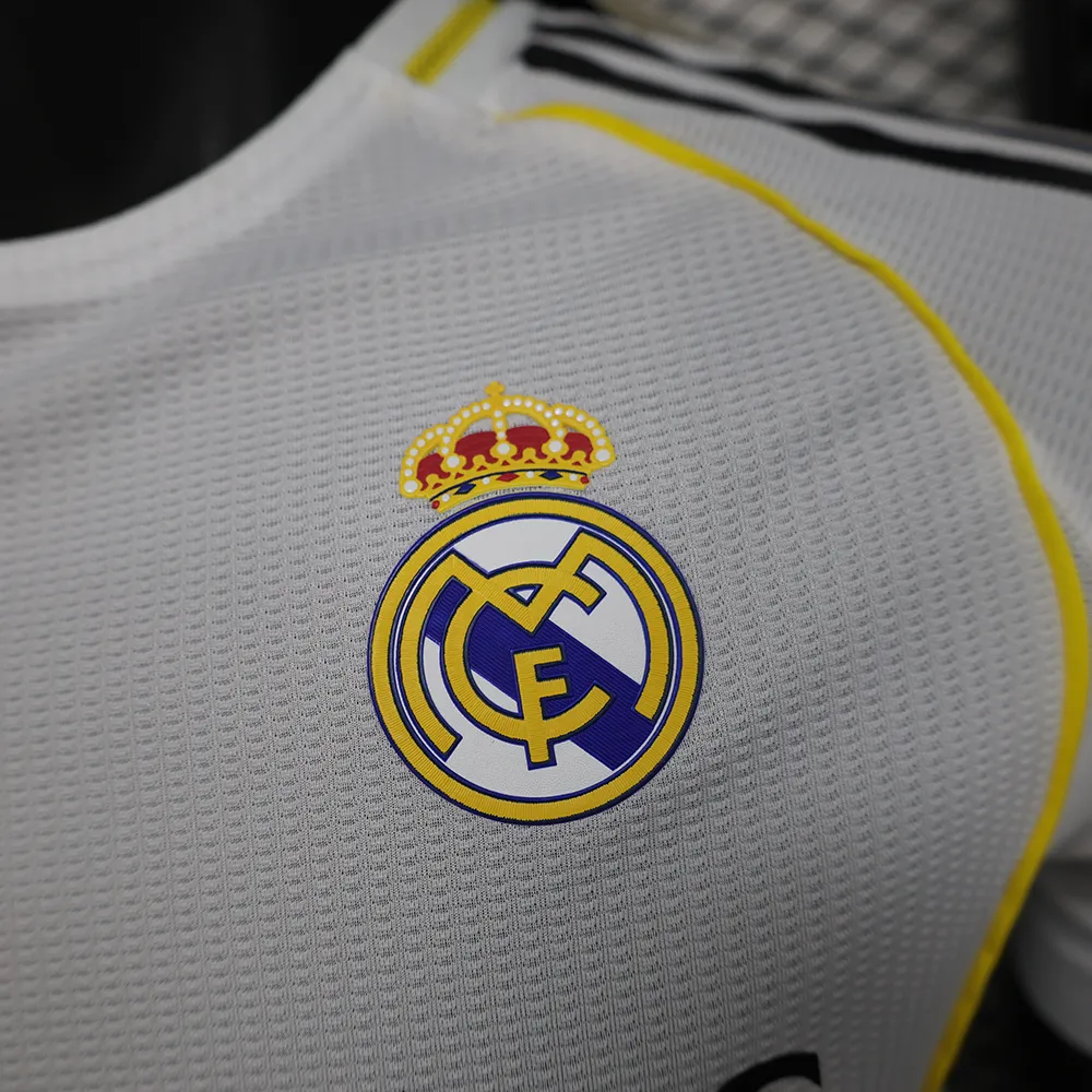 Maillot Match Real Madrid Domicile 2025-2026 (6) Real Madrid Home Player Jersey 2025/2026 - Image 4