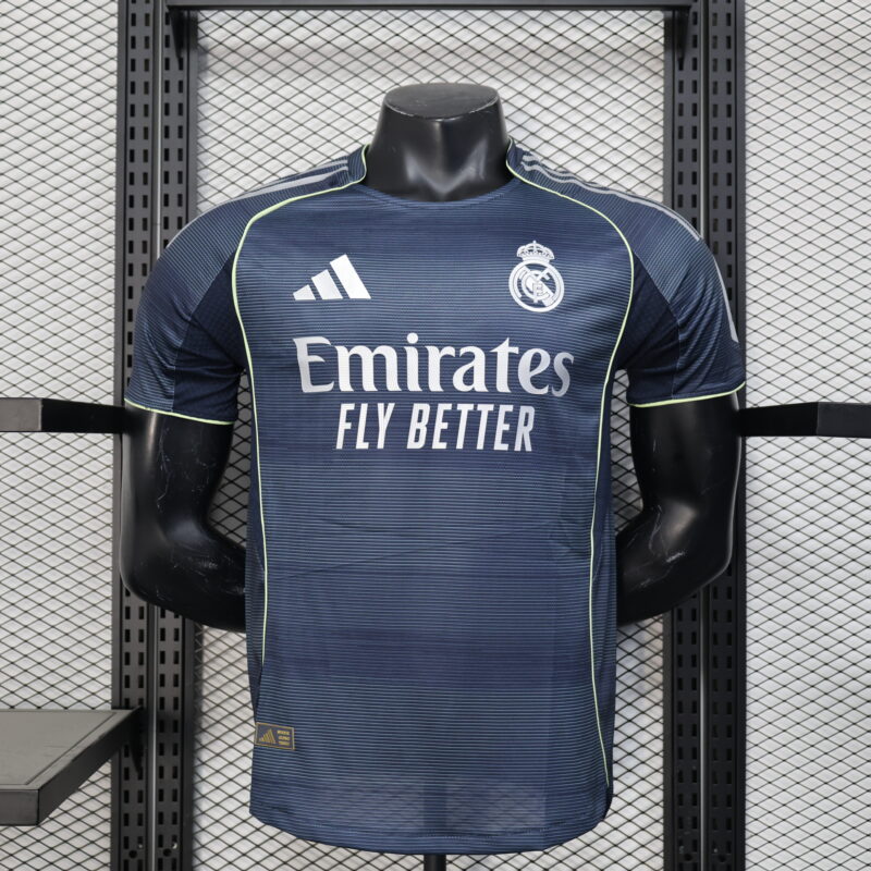 Maillot Joueur Real Madrid Exterieur 2025/2026