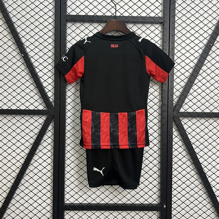 Maillot Enfant AC Milan Domicile 2025-2026 (2) AC Milan Home Jersey Kids 2025/2026 - Image 2