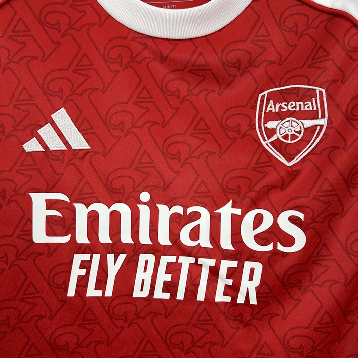 Maillot Enfant Arsenal Domicile 2025-2026 (3) Arsenal Home Jersey Kids 2025/2026 - Image 3