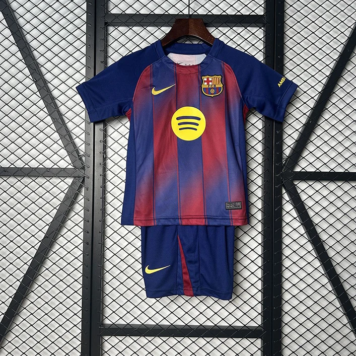 Maillot Enfant Barcelone Domicile 2025-2026 (1) Maillot Enfant Barcelone Domicile 2025/2026