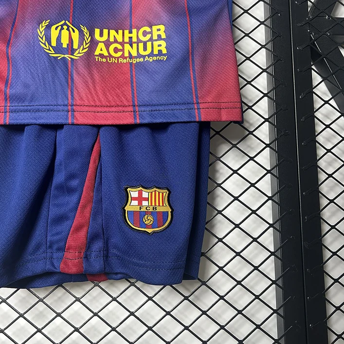 Maillot Enfant Barcelone Domicile 2025-2026 (2) Barcelona Home Jersey Kids 2025/2026 - Image 6