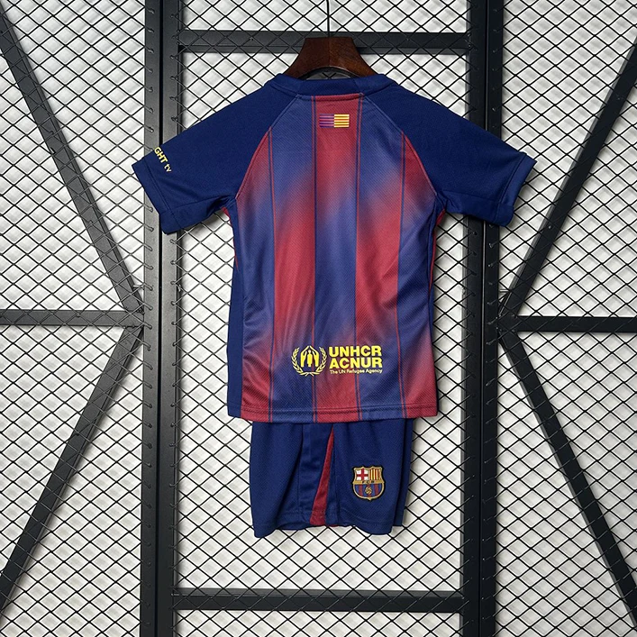 Maillot Enfant Barcelone Domicile 2025-2026 (3) Barcelona Home Jersey Kids 2025/2026 - Image 2
