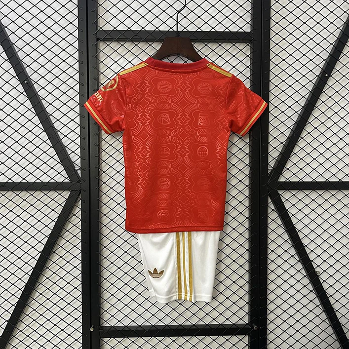 Maillot Enfant Bayern Spécial 125 ans (3) Bayern Munich 125 Years Special Red Jersey Kids - Image 2