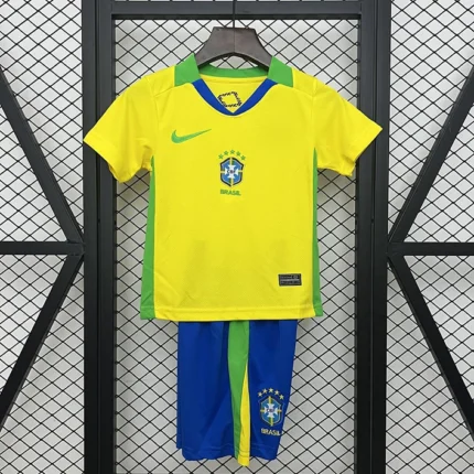 Maillot Enfant Brésil Domicile 2025/2026