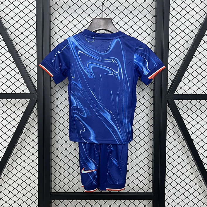 Maillot Enfant Chelsea Domicile 2024-2025 (2) Chelsea Home Jersey Kids 2024/2025 - Image 2