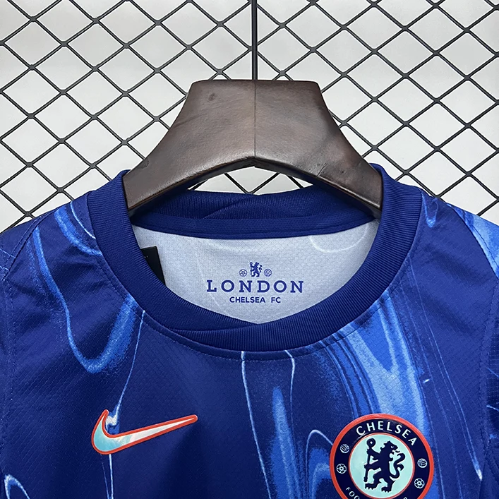 Maillot Enfant Chelsea Domicile 2024-2025 (6) Chelsea Home Jersey Kids 2024/2025 - Image 6