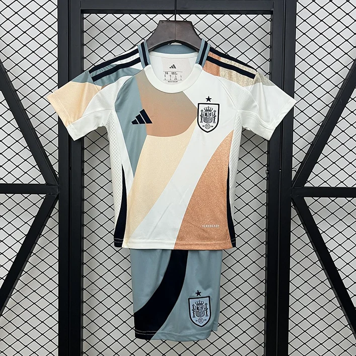 Maillot Enfant Espagne Extérieur 2025-2026 (1) Maillot Enfant Espagne Extérieur 2025/2026