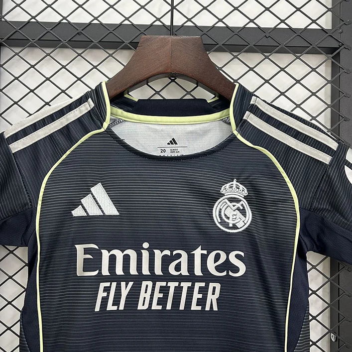 Maillot Enfant Real Madrid Extérieur 2025-2026 (6) Real Madrid Away Jersey Kids 2025/2026 - Image 3