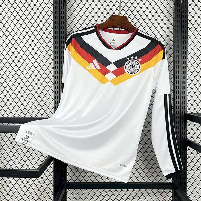 Maillot Manches Longues Allemagne Domicile 2025-2026 (1) Maillot Allemagne Domicile Manches Longues 2025/2026